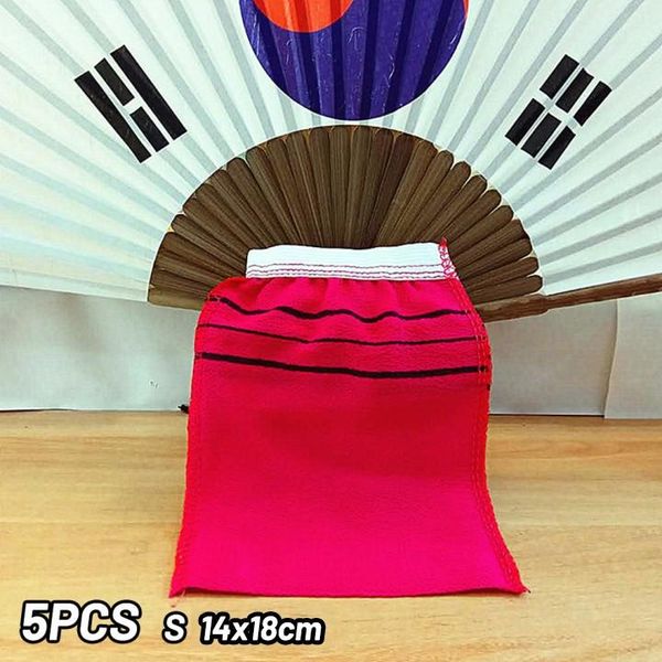 

towel body scrub shower double-sided bath washcloth 14*18cm surface tension and roughness