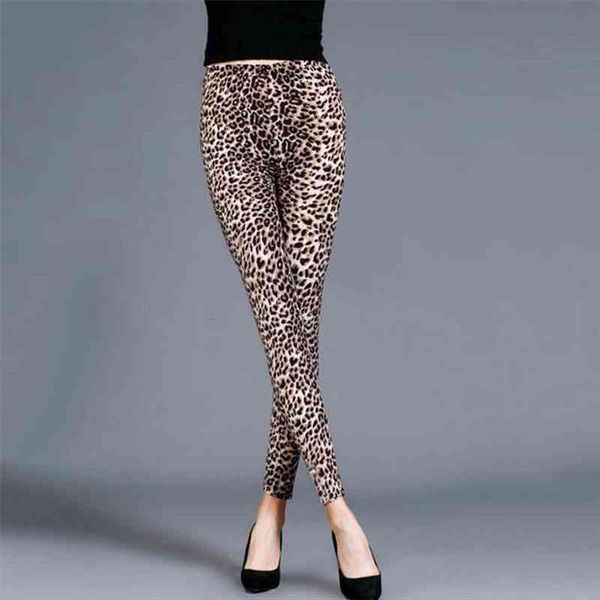 

leopard printing fitness leggin fashion legging high waist push up pants s-xxl size trousers woman leggings, Black