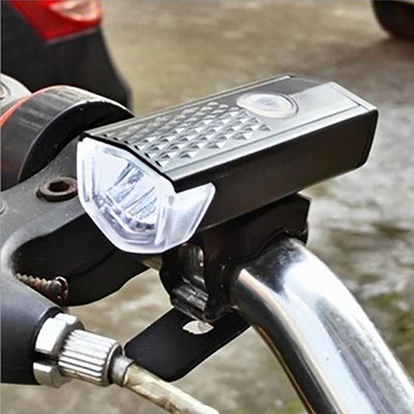 

bike lights night riding 360Â° long bright half flashing three-mode bicycle mountain usb charging waterproof 300 lumens headlight