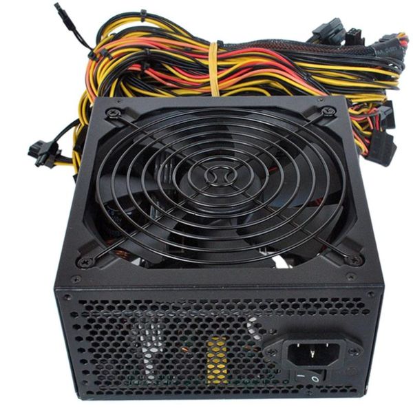 

computer cables & connectors 1800w/ 1600w pc power supply 1800w atx psu for rx470 rx580 rx570 rx560 picoasic miner mining machine support 6