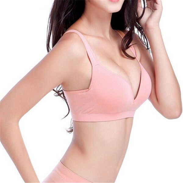 

gym clothing sportwear women's solid seamless fitness yoga filled sports bra brass vest underwear, White;black