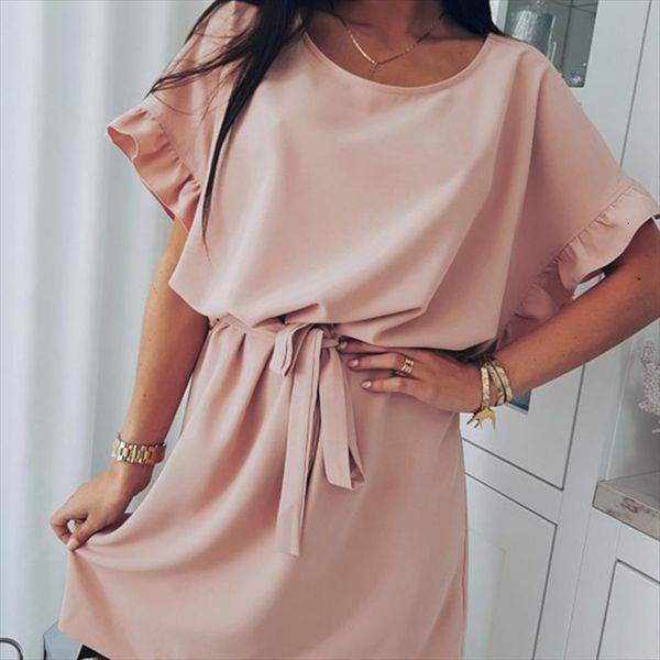 

summer batwing short sleeve tunic women dress bandage bodycon beach party vestidos mujer mini dresses, Black;gray