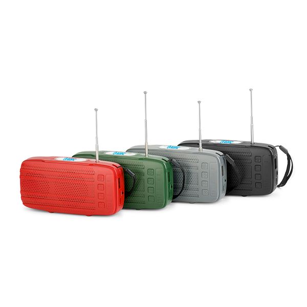 

wireless speaker with fm radio led flashlight tf card usb function 500mah multifunctional outdoor portable subwoofer sound loudspeaker