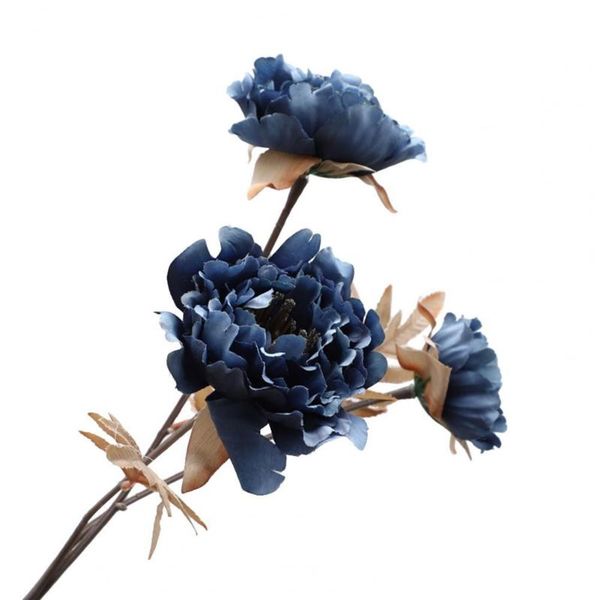

decorative flowers & wreaths artificial flower eco-friendly not easy fall off faux silk wedding fake peony decor for home decoration
