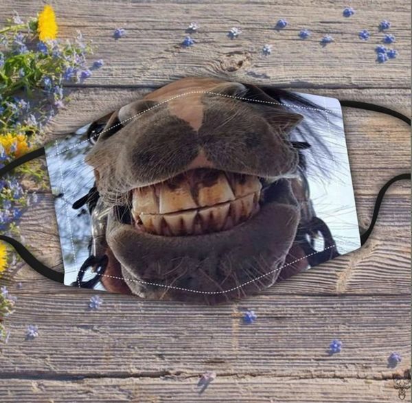 

dust mask personalized 3d digital printing cotton fabric can be straight