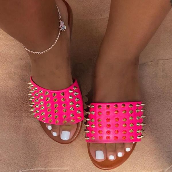 

women slippers fashion slides home summer beach house shoes female, Black