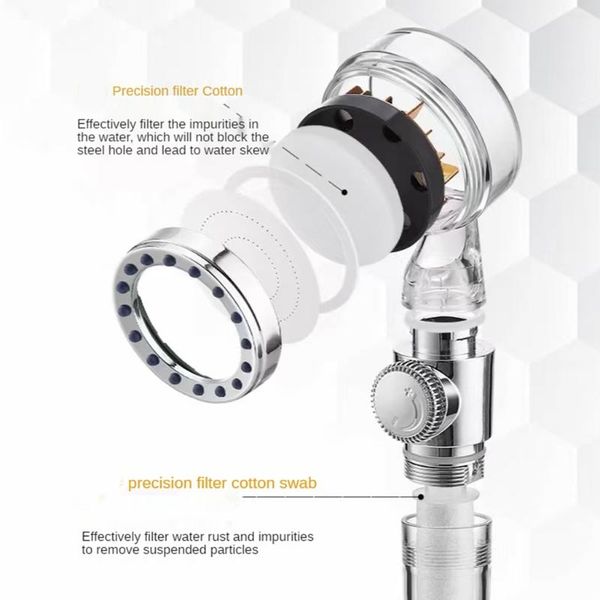 

bathroom shower sets 29ef multifunctional filter handheld head turbocharged spray removable accessories