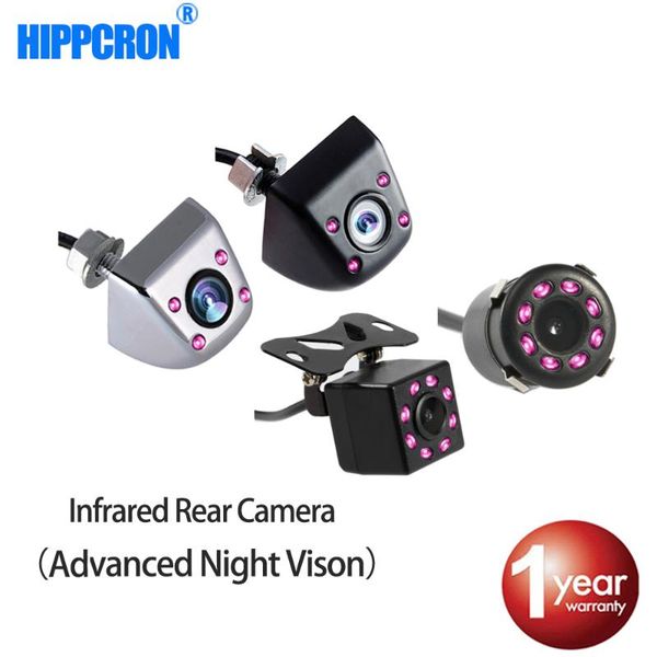 

car rear view cameras& parking sensors hippcron camera reverse infrared backup night vision for monitor waterproof ccd hd video