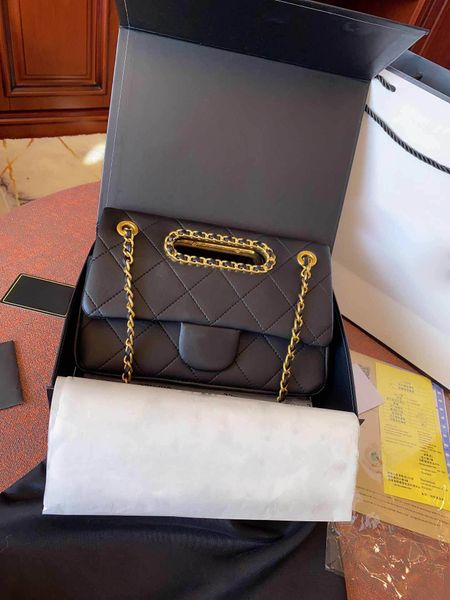 

lamb wallet have the serial number brand luxury designs tote bags classic fashion sheepskin crossbody purse women gold chain