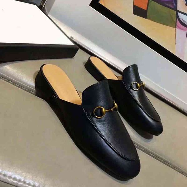 

slippers man woman sandals quality stylish fashion classics sandal slipper flat shoes slide eu:35-40 with box shoe02 01 uwaa, Black