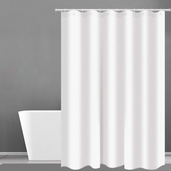 

shower curtains curtain el heavy weight waterproof and mildew bath white d40