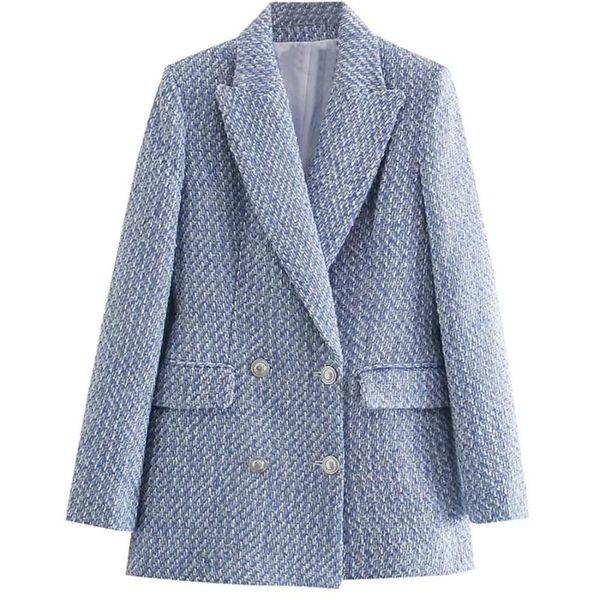 

women's suits & blazers jenny&dave blazer mujer women england style fashion office lady double breasted loose casual and jackets, White;black