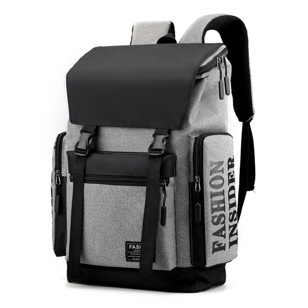 

backpack casual backpacks fashion men lapschool bags anti theft travel shoulder male teens boy
