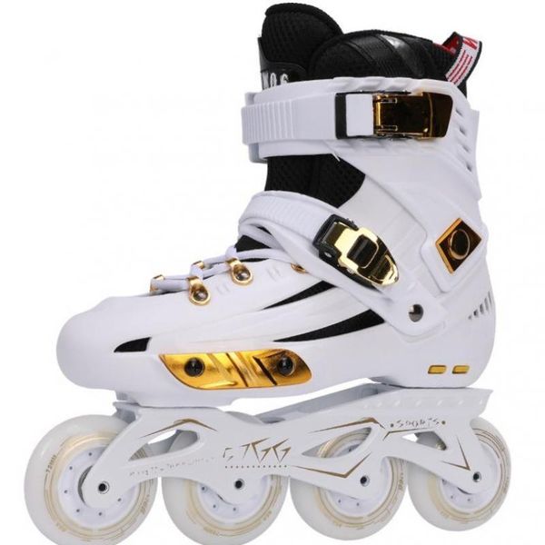 

inline & roller skates 4 wheel professional skating shoes sneaker slalom speed patines racing