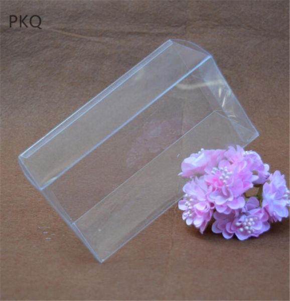 

gift wrap 15pcs 6*6*h cm square plastic box storage pvc clear transparent boxes for wedding/tool/food/jewelry packaging