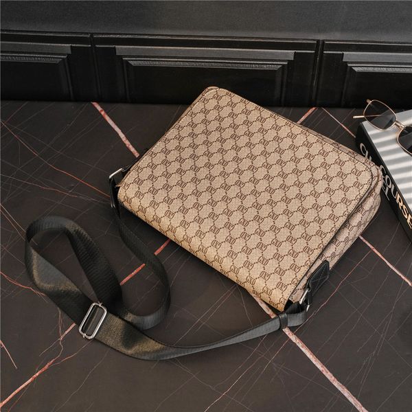 

womens messenger bags pu leather shoulder crossbody bag designers men snake tiger handbag male small handbags briefcase for lletter print