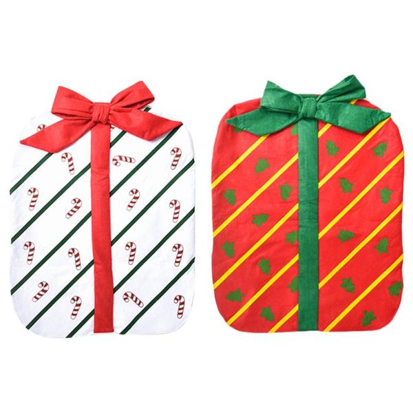 

chair covers 2pcs cover back xmas for home restaurant