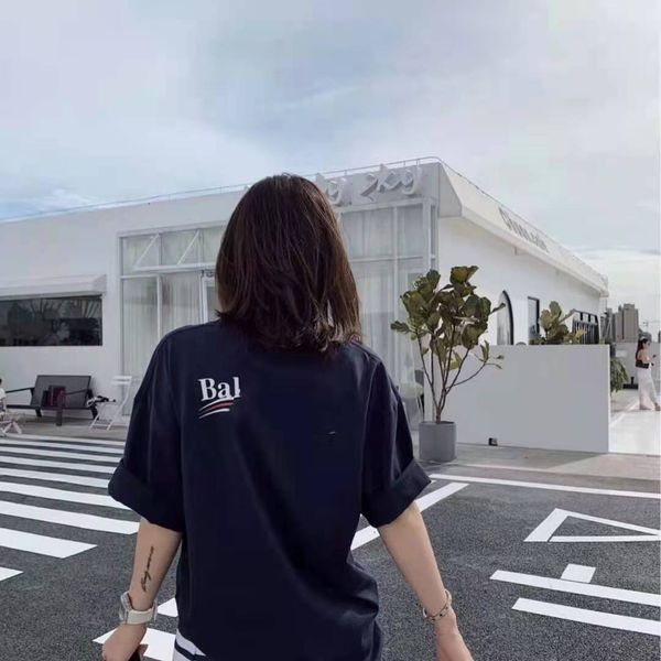 

luxury design correct version summer family cola print style short sleeve t-shirt, White