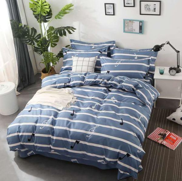 Confortável cama Quilt Duvet Girls King Rainha Rainha Casa Mobiliário de Livro Bedclothes Roupa de cama (apenas 1 pc Duvet Cover) F0328 210420