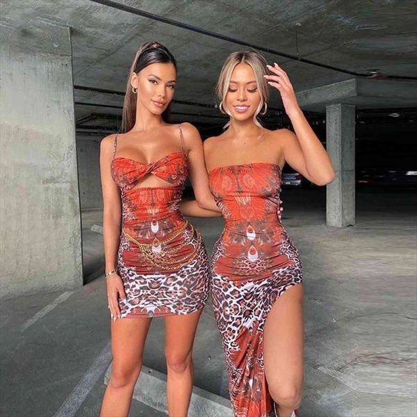 

fashion hollow out backless womens dresses print mini bodycon spaghetti strap party vacation slim female, Black;gray