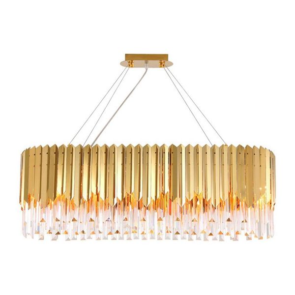 

modern crystal pendant lights living room luxury hanging lamps bedroom restaurant decoration lamp dinning gold