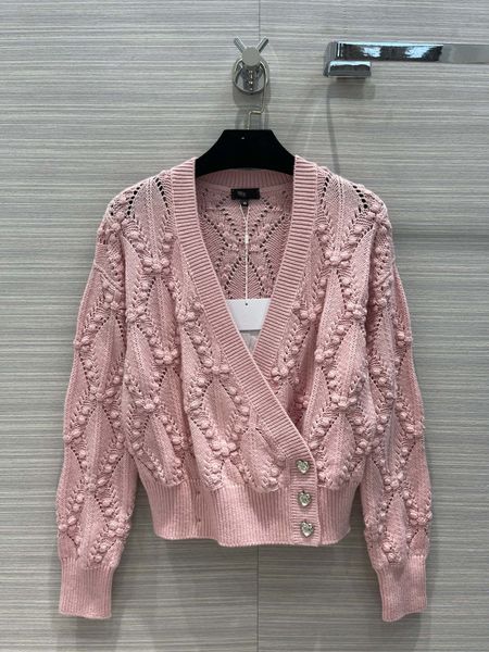 

milan runway sweaters 2021 autumn v neck long sleeve print women's sweater high end jacquard cardigan designer sweater 0816-18, White;black
