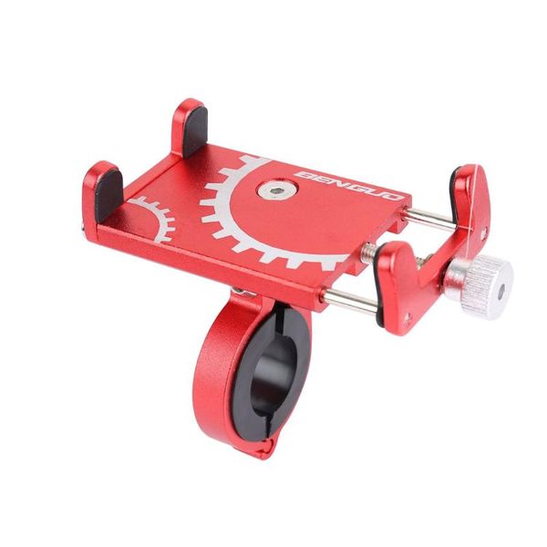 

cell phone mounts & holders mobile holder mount bicycle navigation fixed bracket moto handlebar aluminum alloy for gps bike rack hold