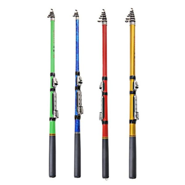 

1.5m/2.1m/3m portable fishing rods carp feeder hard frp carbon fiber pole boat