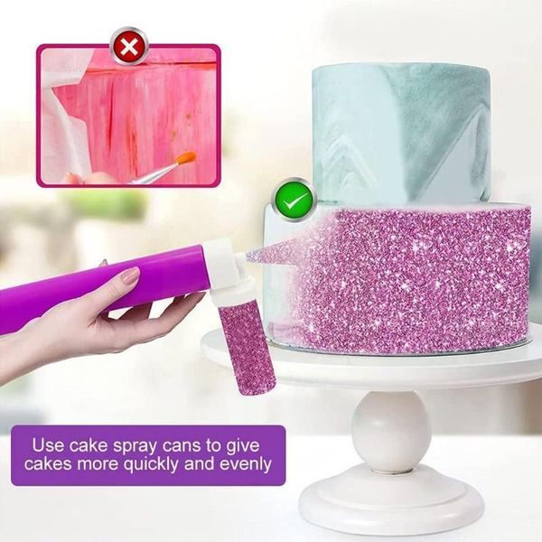 

baking & pastry tools cake manual airbrush spray gun decorating spraying coloring desserts sandblasting mousse kitchen cupcakes spra k1g9