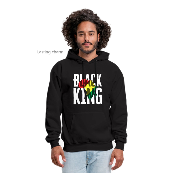 

men's hoodies & sweatshirts black king winter sweatshirt proud african american history hoodie