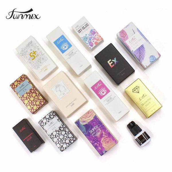 

all series funmix 5-10g professional individual eyelash glue 0.5 second dry extension adhesive1