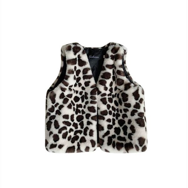 

waistcoat kids coat children winter warm vests girls clothes fur fashion casual shoulder sweater jacket b9240, Camo