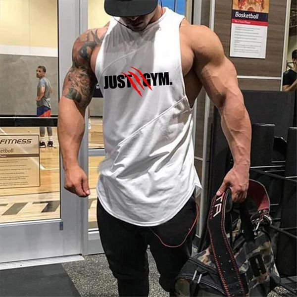 

muscleguys brand gyms clothing cotton patchwork mesh vest bodybuilding stringer tank mens fitness singlet sleeveless shirt, White;black