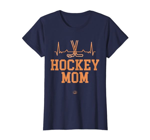 

Womens Ice Hockey Heartbeat Mom Ice Hockey Player Mothers Puck T-Shirt, Mainly pictures