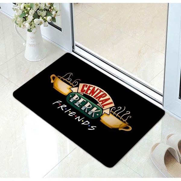 

funny friends tv mug central perk logo door mat ceramic discoloration carpet creative christmas birthday gif carpets