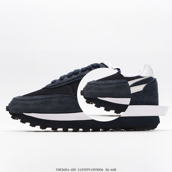 

putian shoes huafu third generation leisure sports jogging dark blue dh2684-400