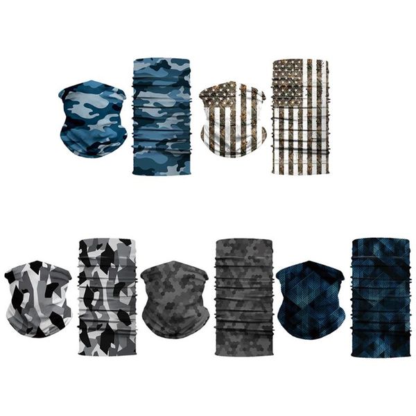 

outdoor climbing headband sport scarf bandana neck cover summer sports quick drying sunscreen face cycling caps & masks, Black