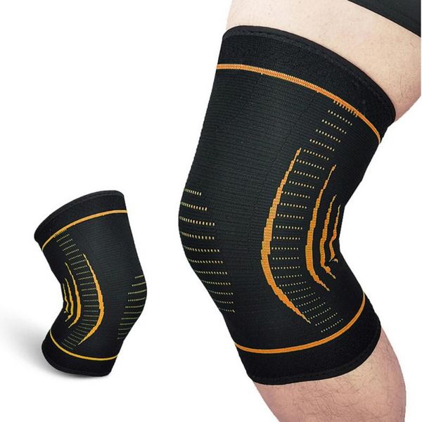 

elbow & knee pads 1pc high elastic sleeve support protector sport kneepad fitness running cycling braces gym pad warm, Black;gray