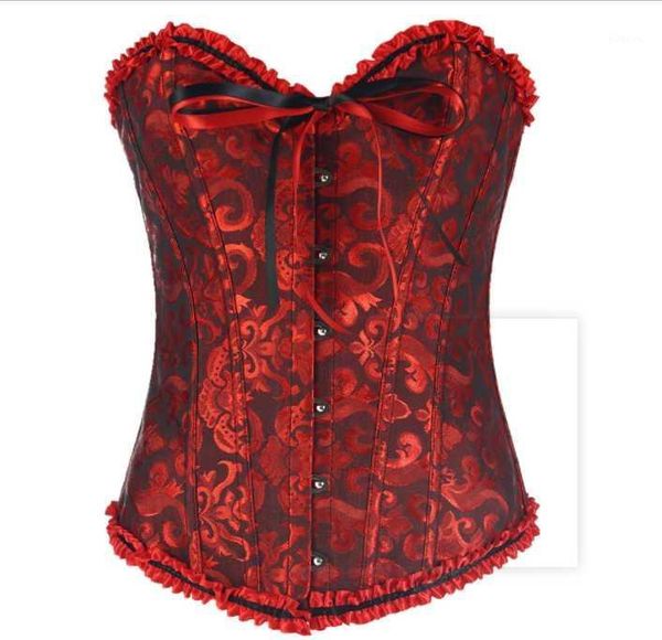 

bustiers & corsets wingslove overbust corset lace plus size erotic zip floral women bustier lingerie, Black;white