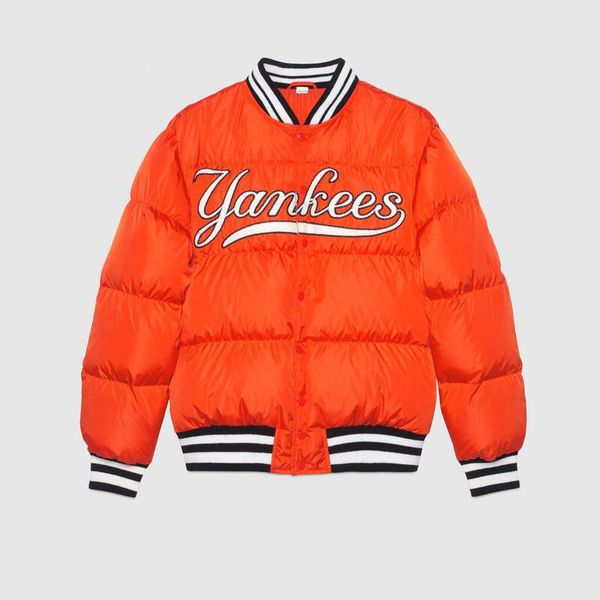 

men bomber nylon puffer down et with custom, Black