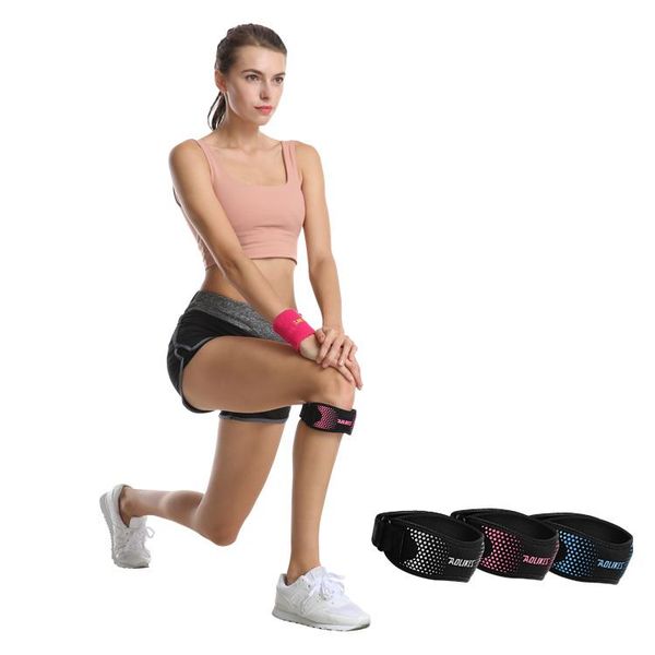 

elbow & knee pads aolikes pc adjustable brace band for fitness, Black;gray