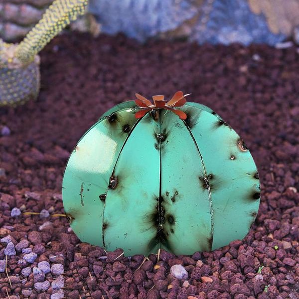 

garden decorations mexican metal art cactus sculpture yard outdoor lawn signs home gardening decoration diy artificial plant