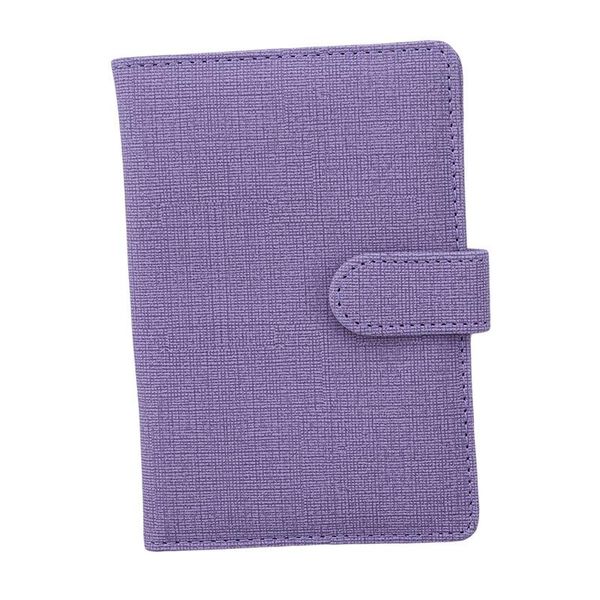 

card holders 2021 buckle holder pu leather travel passport cover promotional case wallet paspoort pakket, Brown;gray