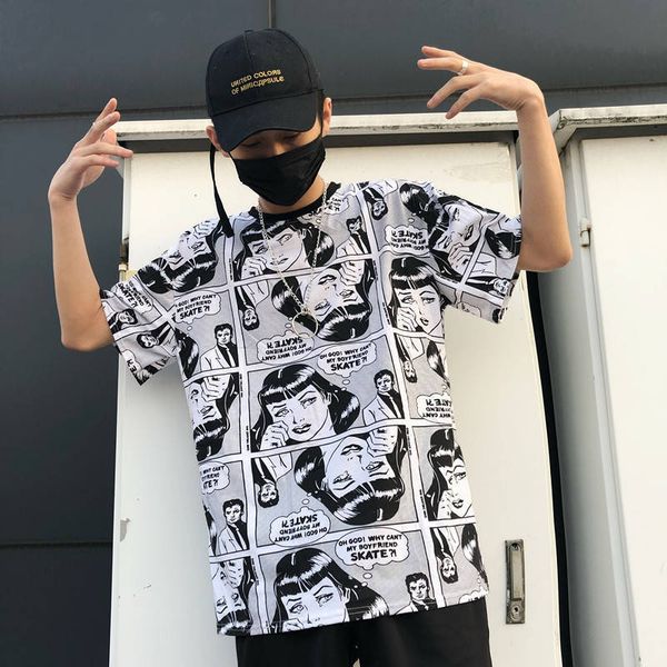 

t-shirt men's form man shirts of men in the t-shirts, White;black