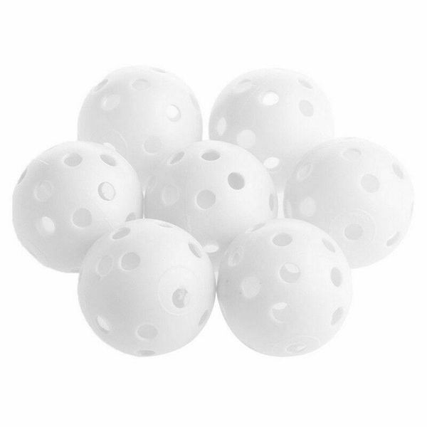 

golf balls 10 pcs hollow practice plastic 41mm portable durable for sports training mc889