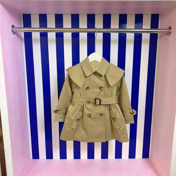 

coat 2021 autumn windbreaker jacket girls fall fashion children casual wear teen girl baby windbreak designer clothes kids, Blue;gray