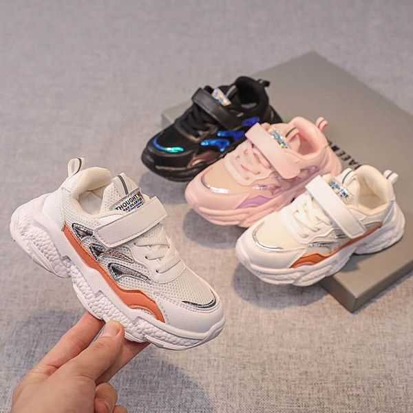 

baby athletic kids shoes children sneakers boys girls running spring summer shoe footwear casual b7467, Black