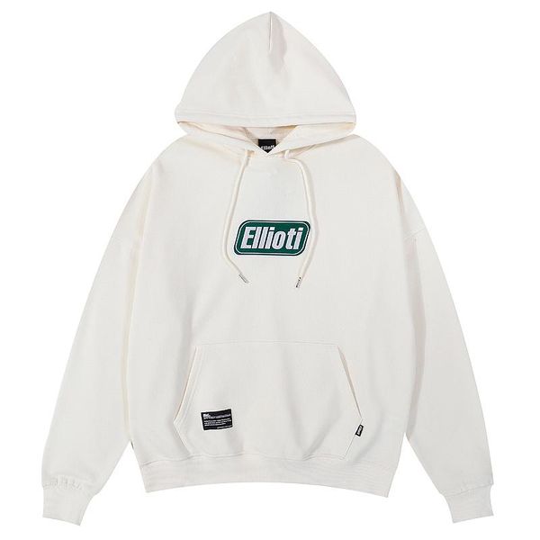 

women's hoodies & sweatshirts ellioti letter embroidery hoodie men's and 1:1 autumn winter fashion sweatshirt, Black