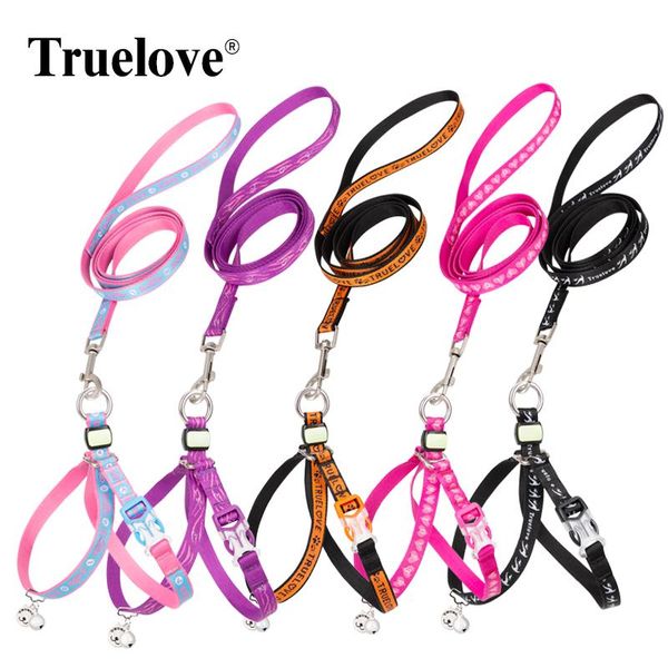 

cat collars & leads truelove pet hanrness and leash set tlh3911