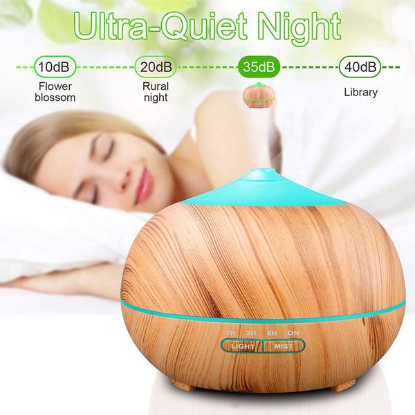 

ultrasonic wood grain humidifier household small spray aromatherapy ac appliances